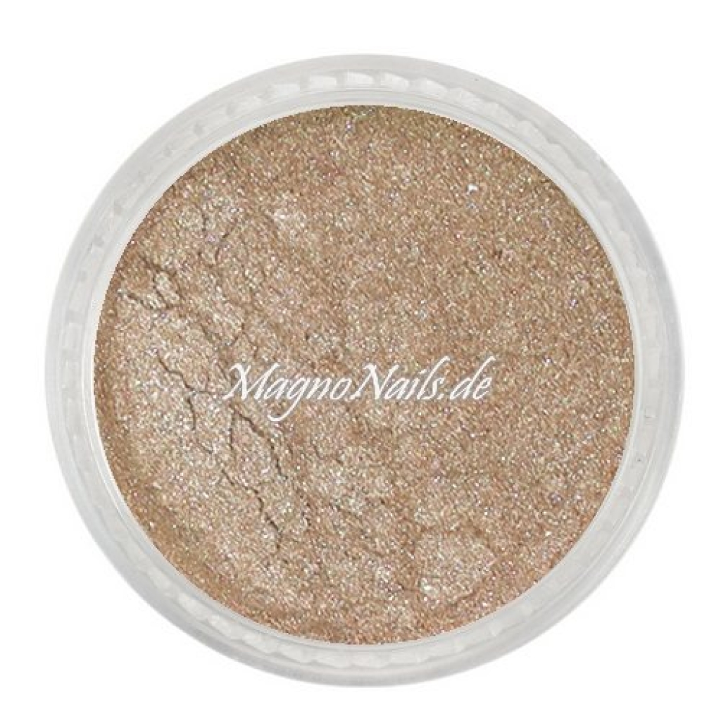 Chrome Pigment - light gold Nail Nagelstudio Nägel Nailart Nail art