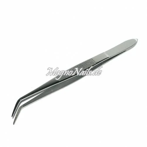 Nail Art Pinzette gebogen Nagelpinsel Nägel Nagelstudio Zubehör Günstig Schnäppchen