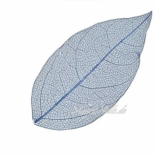 Einlegemotive - Nail Art Skelettblätter dunkelblau Nailart Nails Nägel Schmuck Einleger Nageldesign