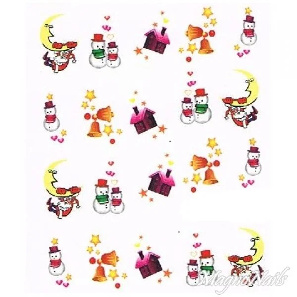 2D Nail Art One Stoke Sticker