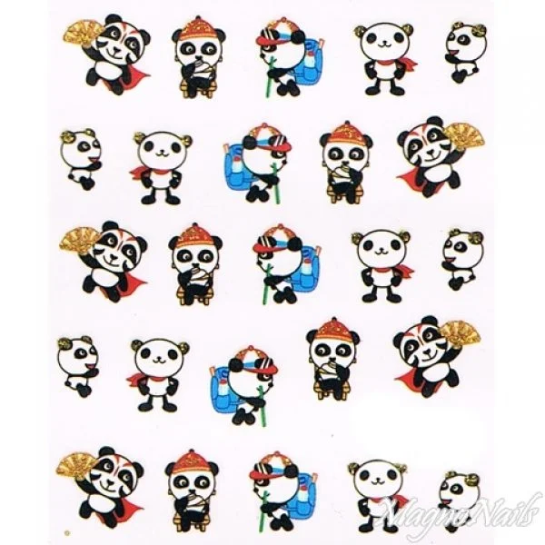 2D Nail Art One Stoke Sticker