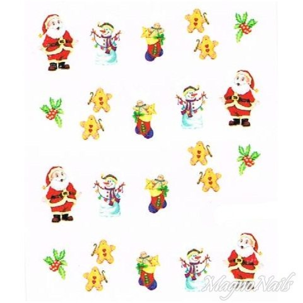 2D Nail Art One Stoke Sticker
