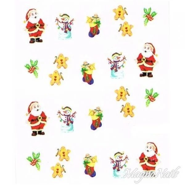 2D Nail Art One Stoke Sticker