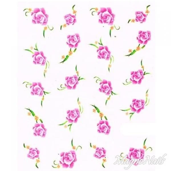 2D Nail Art One Stoke Sticker