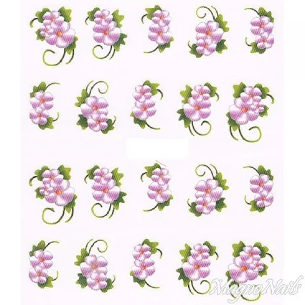 2D Nail Art One Stoke Sticker