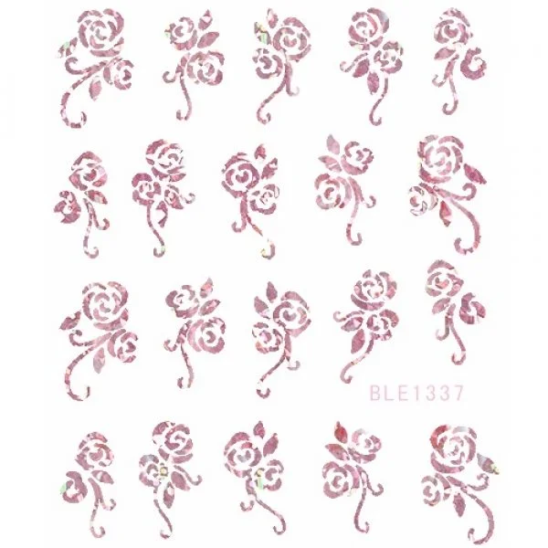 2D Nail Art One Stoke Sticker