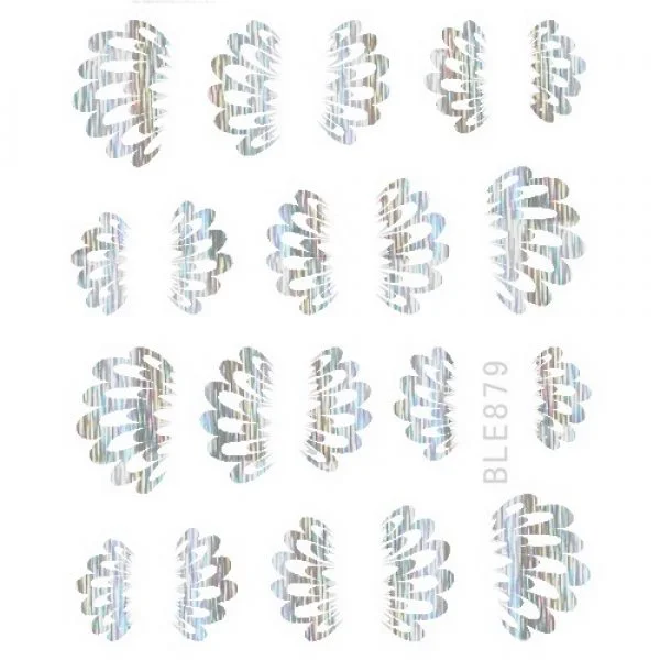 2D Nail Art One Stoke Sticker