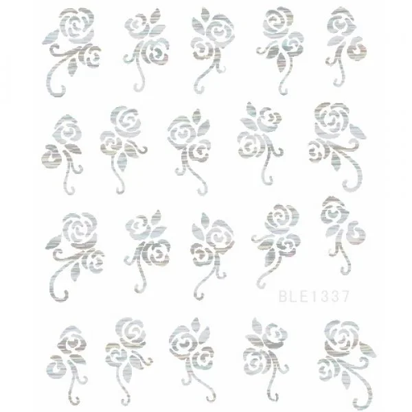 2D Nail Art One Stoke Sticker