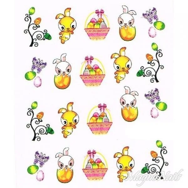 2D Nail Art One Stoke Sticker