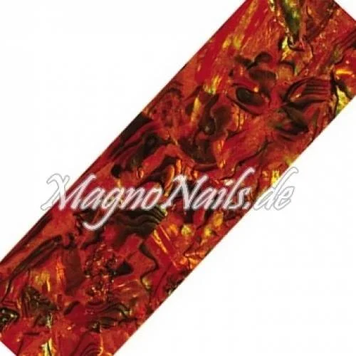 Mother of Pearl - Designer Perlmutt Streifen feuerrot Nail Nagelstudio Nägel Nailart Nail art