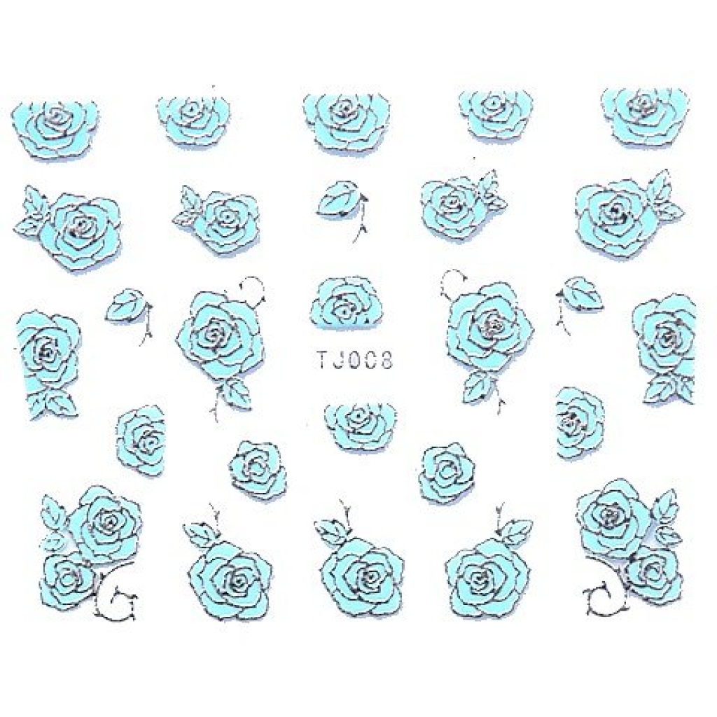 2D Nail Art Sticker