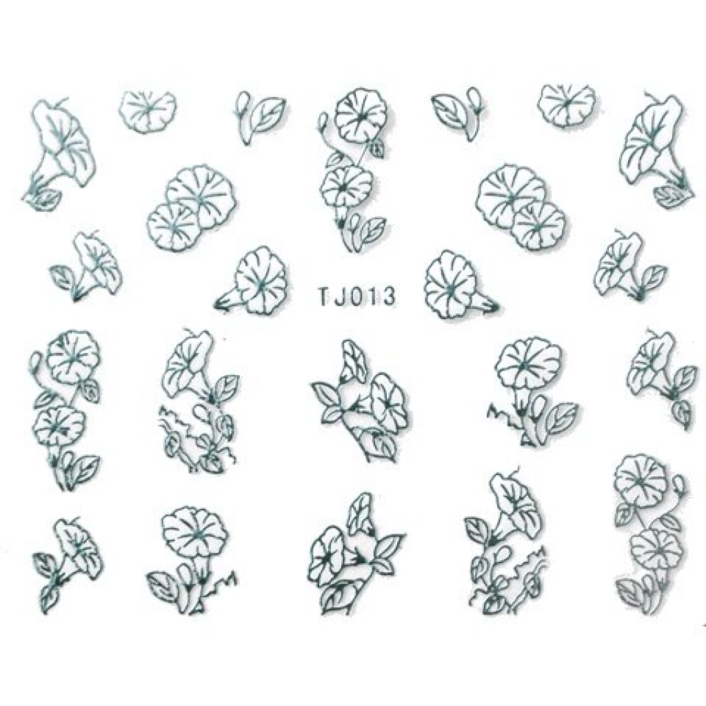2D Nail Art Sticker