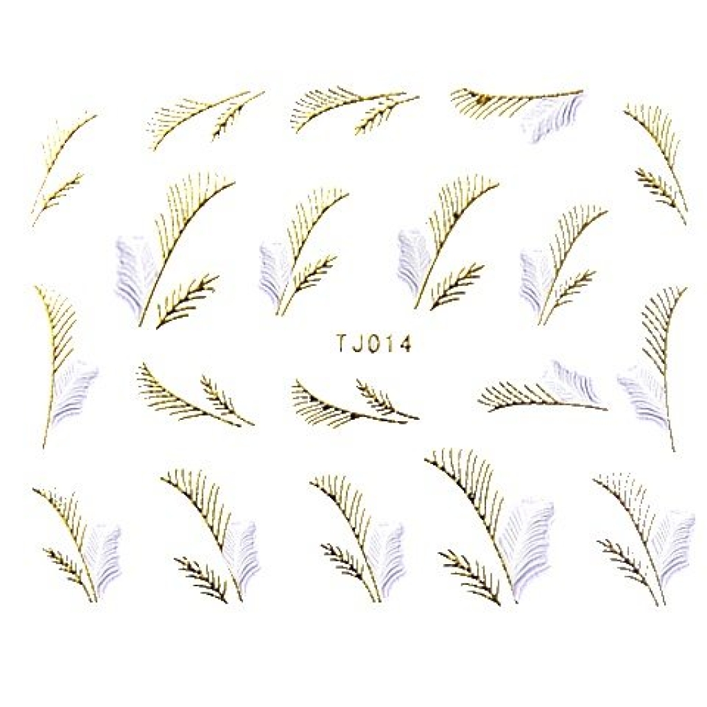 2D Nail Art Sticker