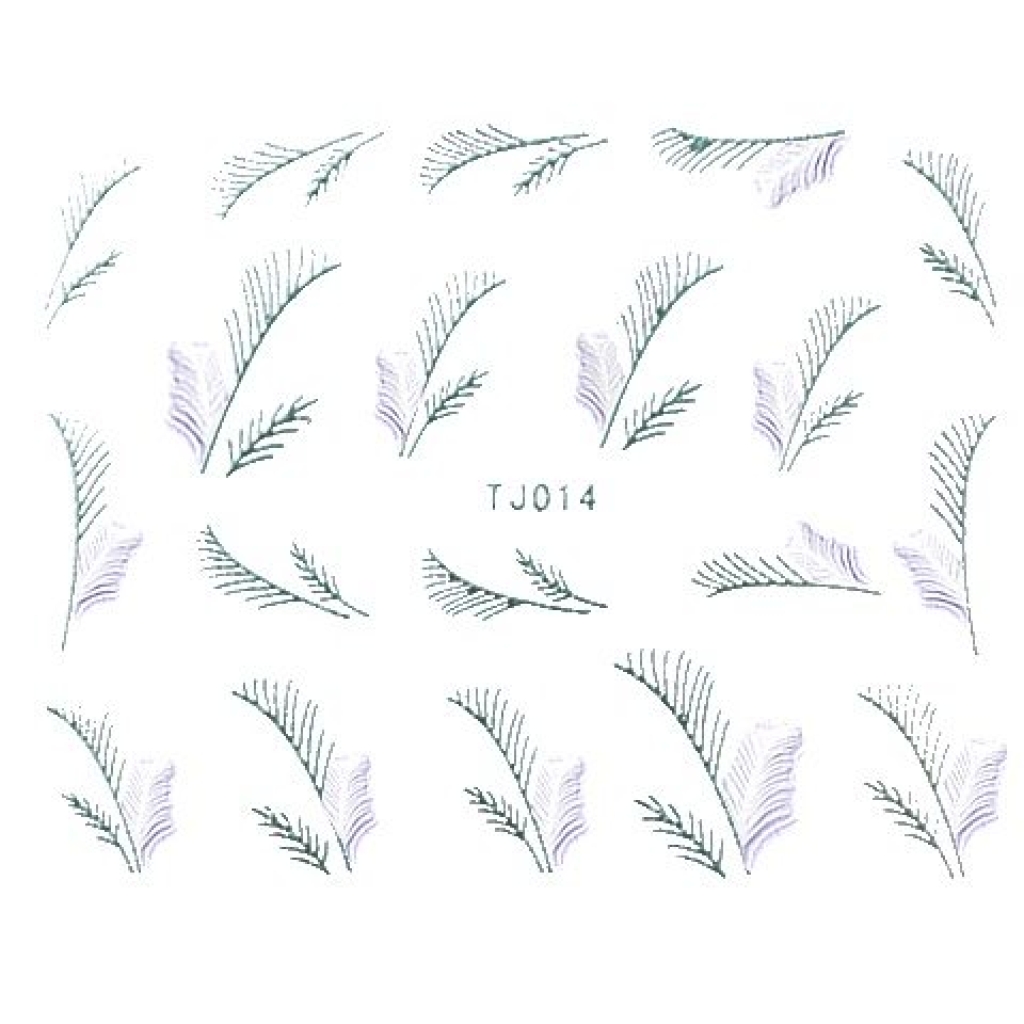 2D Nail Art Sticker