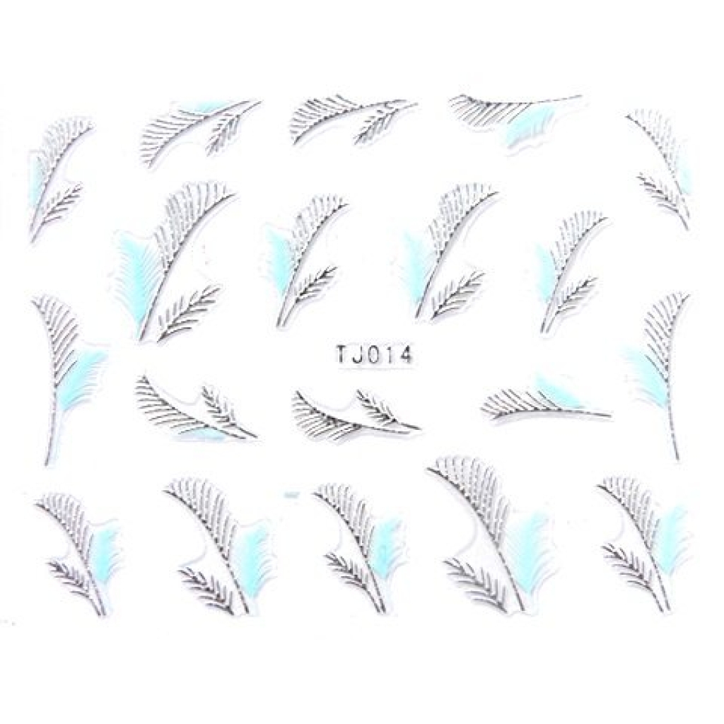 2D Nail Art Sticker