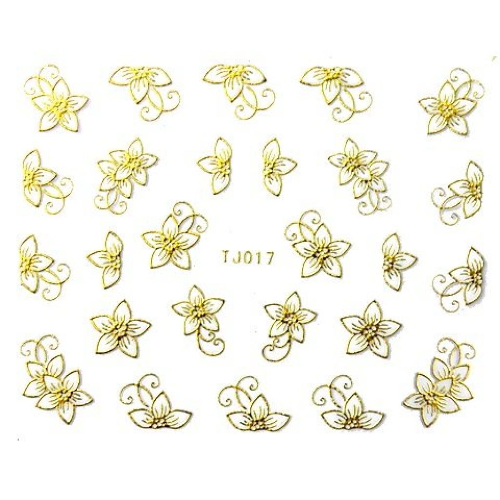 2D Nail Art Sticker