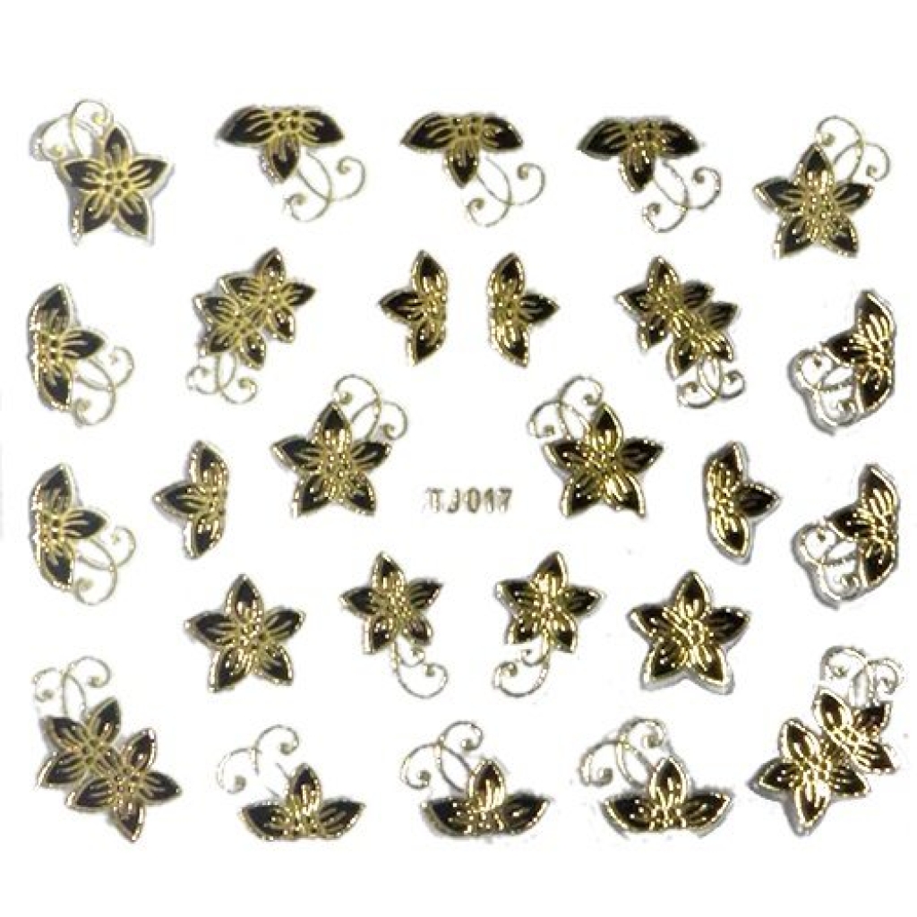 2D Nail Art Sticker