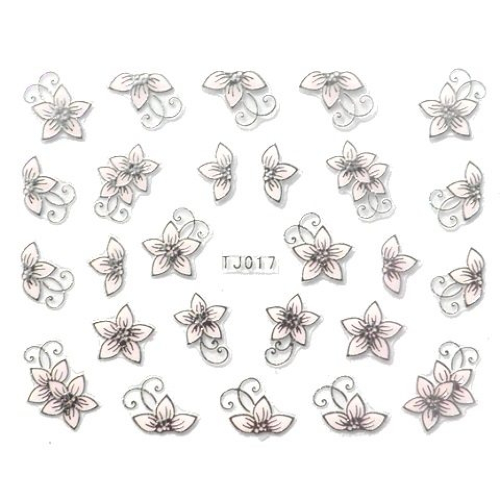 2D Nail Art Sticker