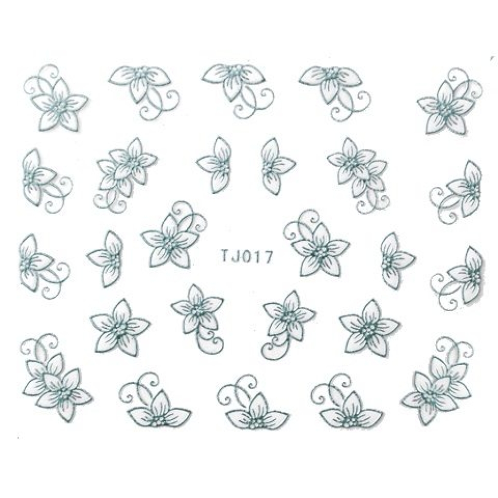 2D Nail Art Sticker