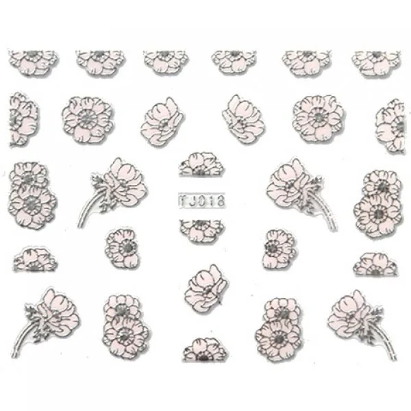 2D Nail Art Sticker