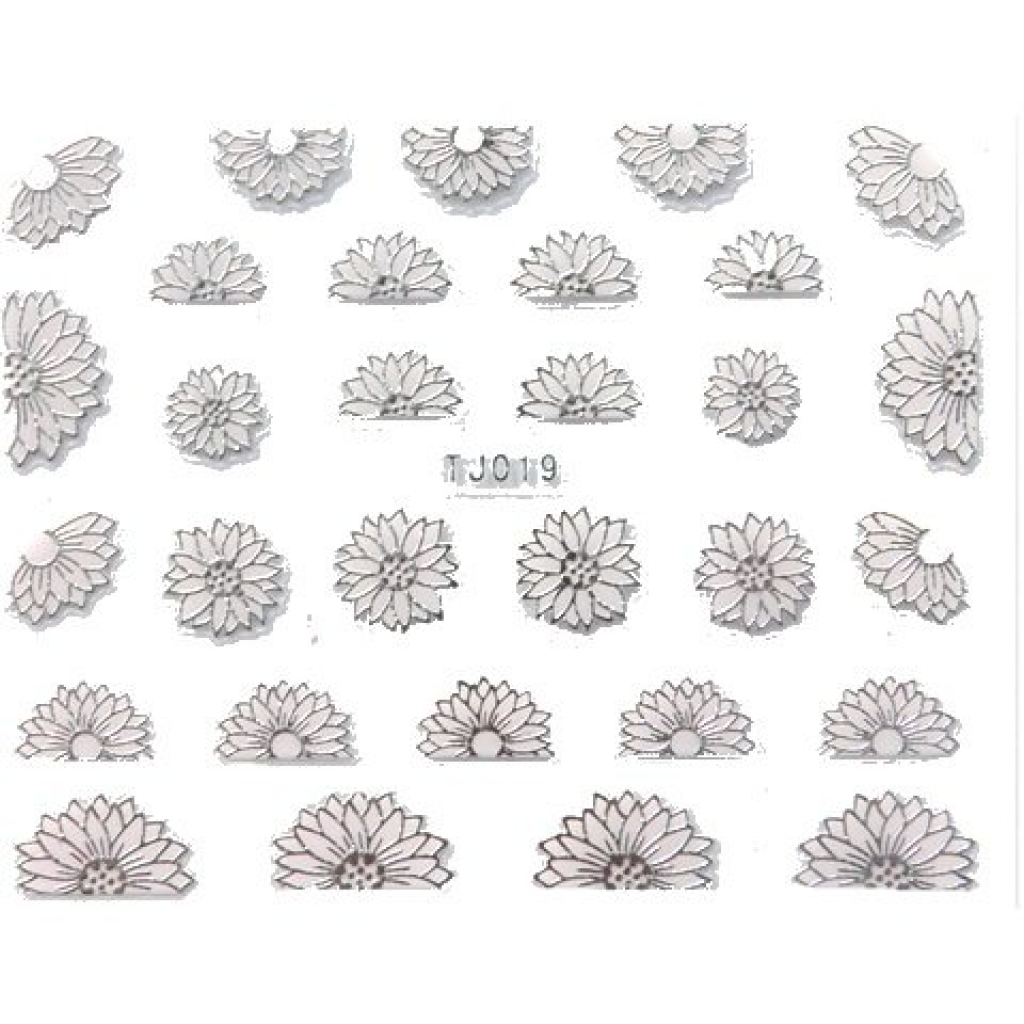 2D Nail Art Sticker