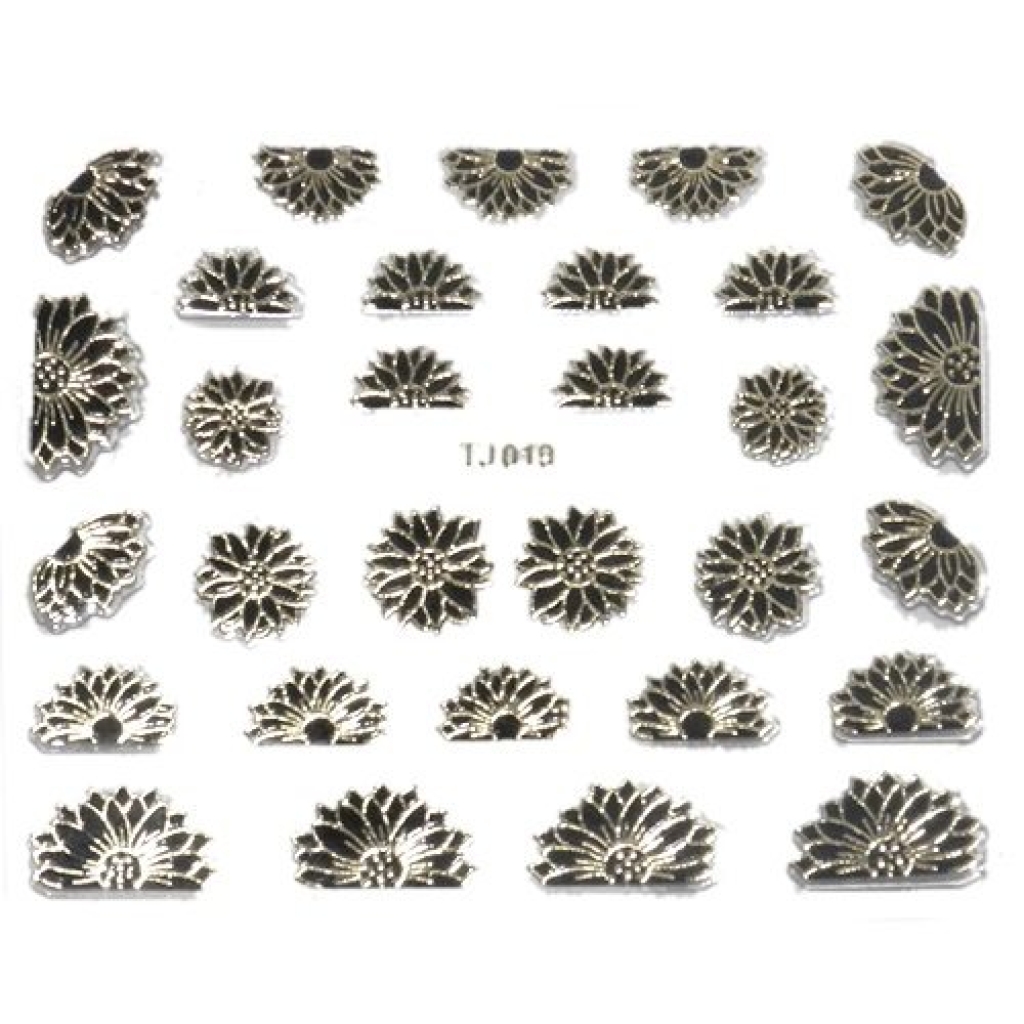 2D Nail Art Sticker