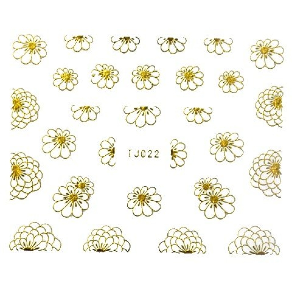 2D Nail Art Sticker