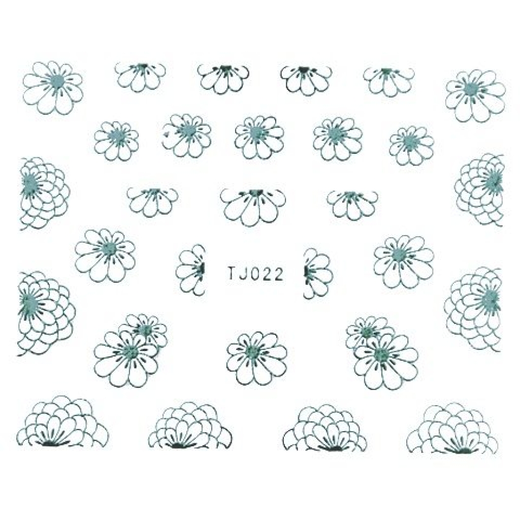 2D Nail Art Sticker