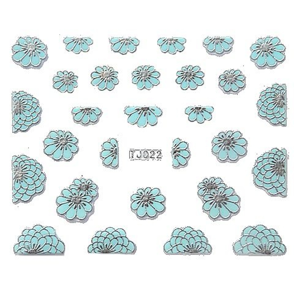 2D Nail Art Sticker