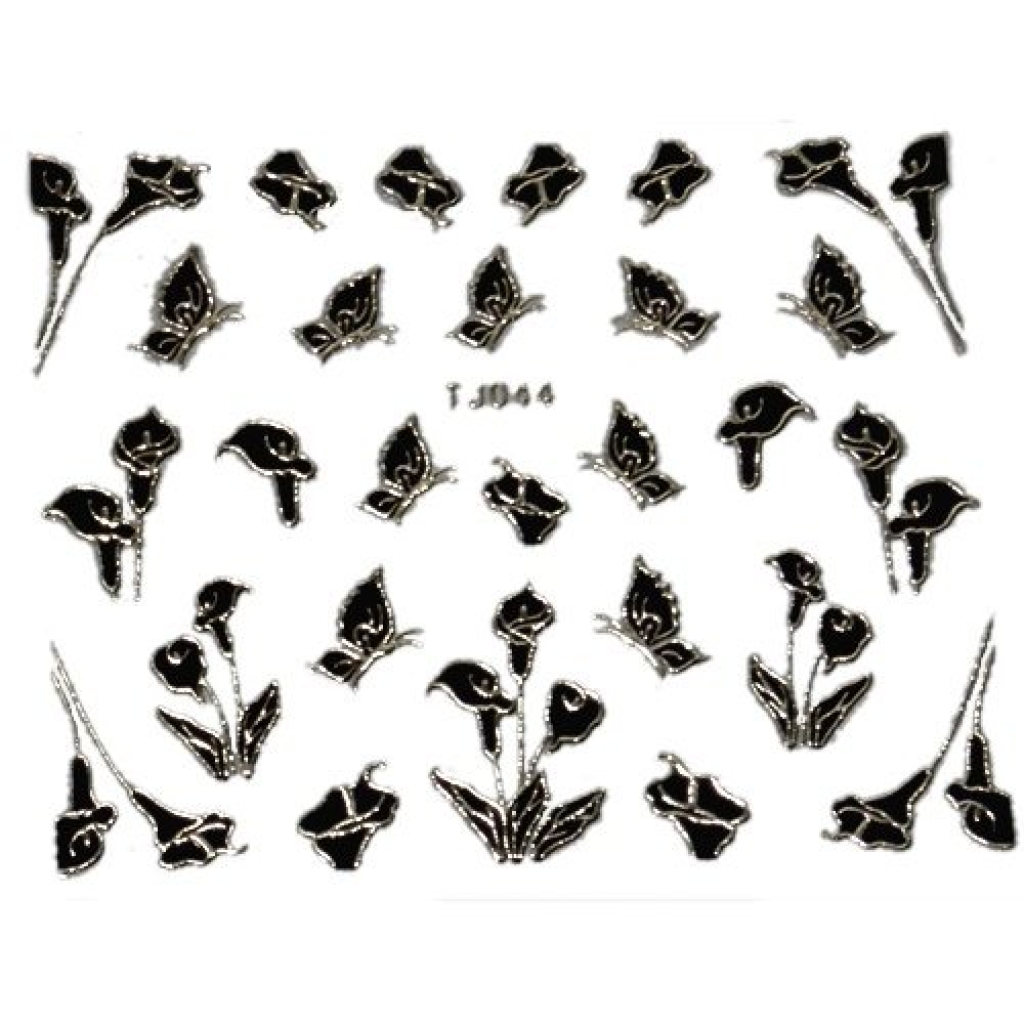 2D Nail Art Sticker