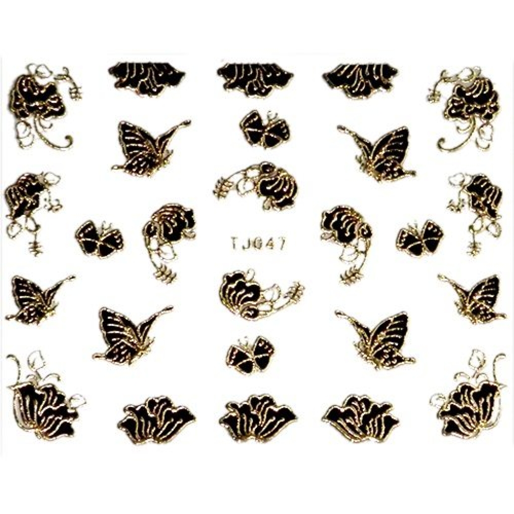 2D Nail Art Sticker