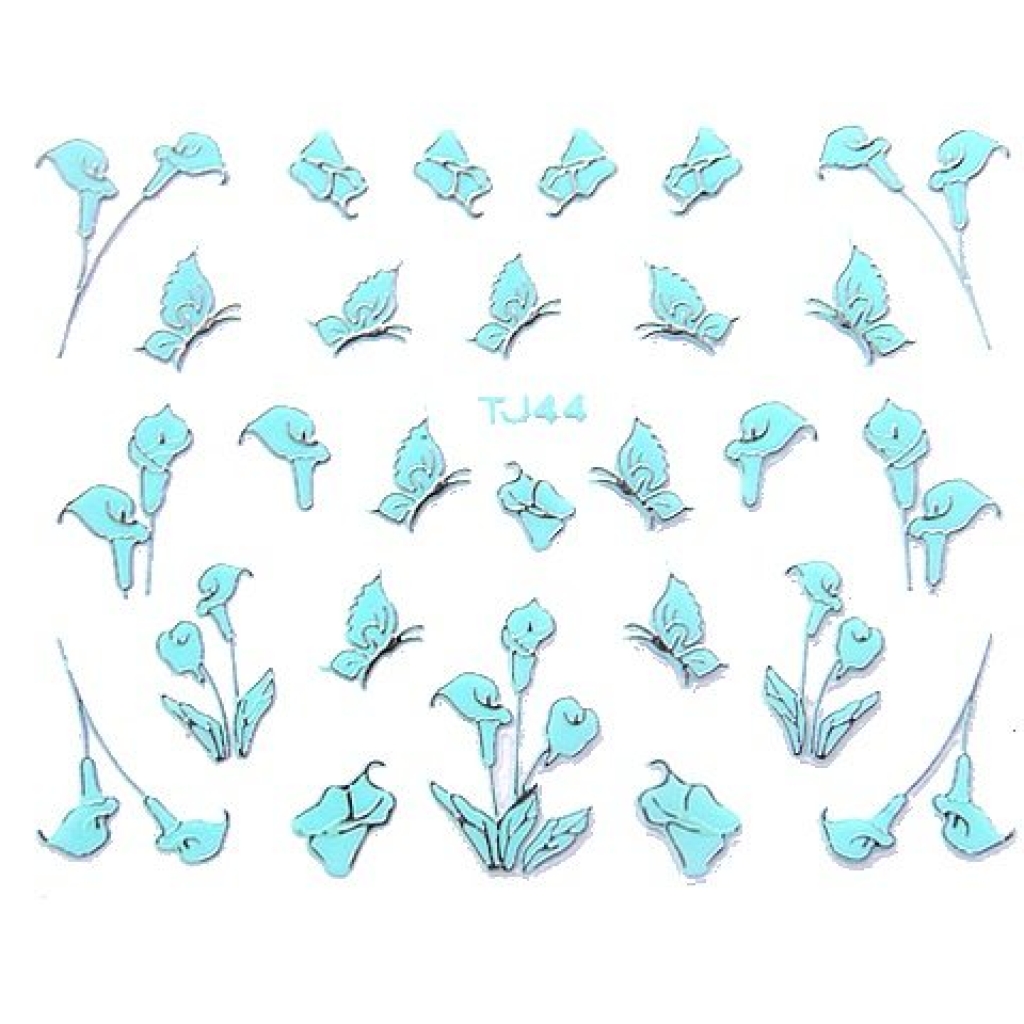 2D Nail Art Sticker
