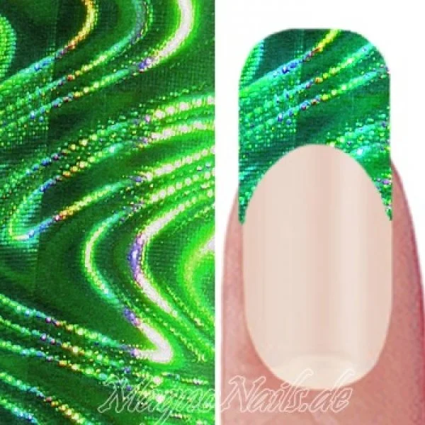 Nail Art Transfer Folie 1,5m - Nail Foil - Jungle Tides Nagelfolie Nageldesign Folie Tranferfolie Nailart