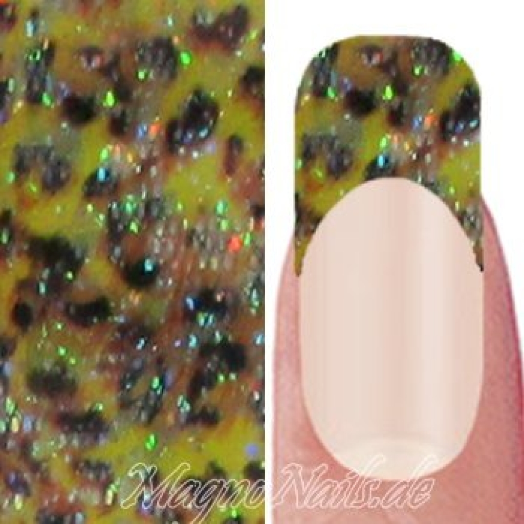 Nail Art Transfer Folie 1,5m - Nail Foil - Leopard Skin Nagelfolie Nageldesign Folie Tranferfolie Nailart