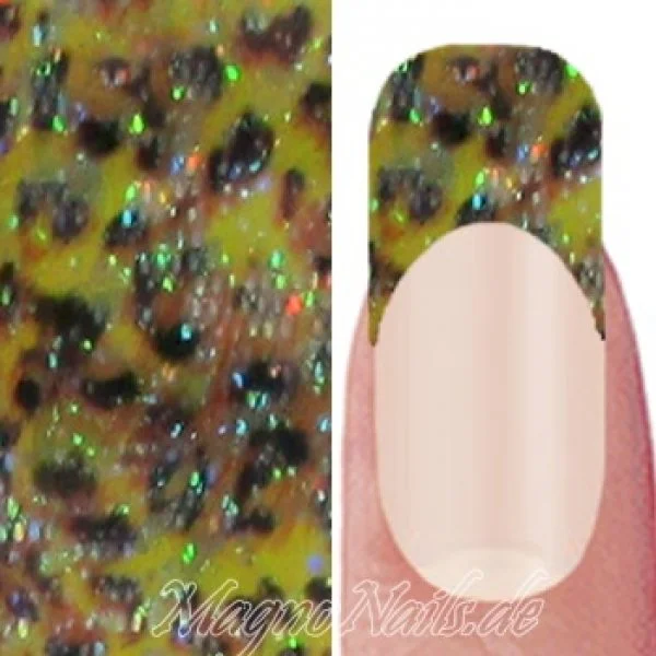Nail Art Transfer Folie 1,5m - Nail Foil - Leopard Skin Nagelfolie Nageldesign Folie Tranferfolie Nailart