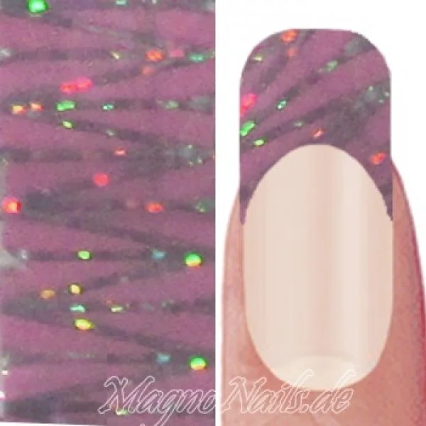 Nail Art Transfer Folie 1,5m - Nail Foil - Pink Arrow Nagelfolie Nageldesign Folie Tranferfolie Nailart