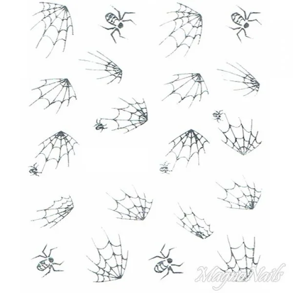 2D Nail Art One Stoke Sticker