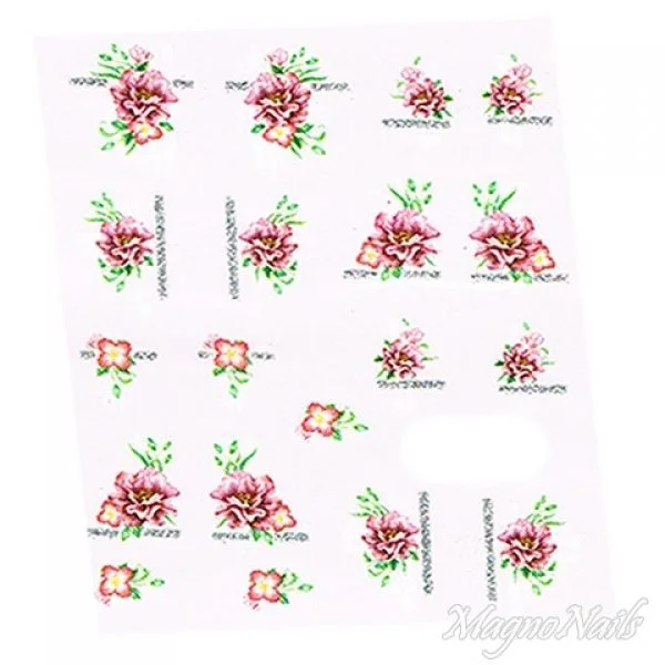 2D Nail Art One Stoke Sticker