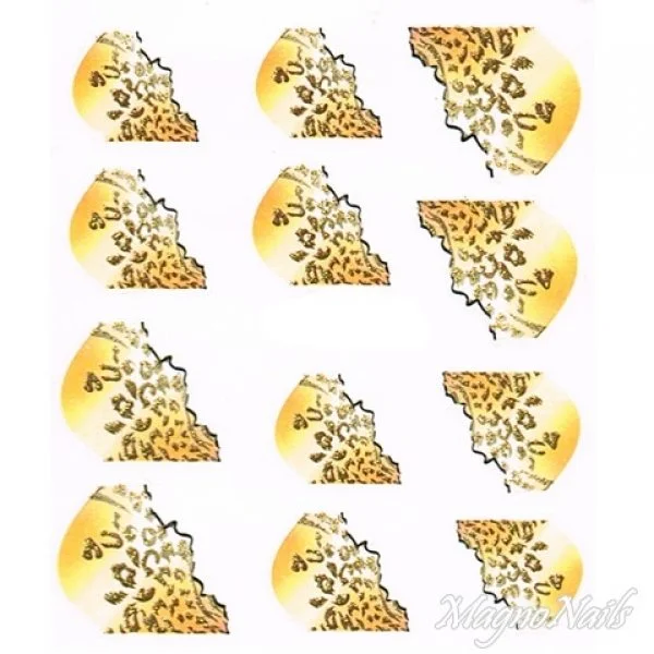 2D Nail Art One Stoke Sticker