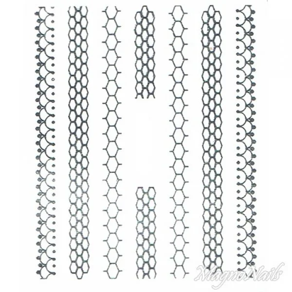 2D Nail Art One Stoke Sticker