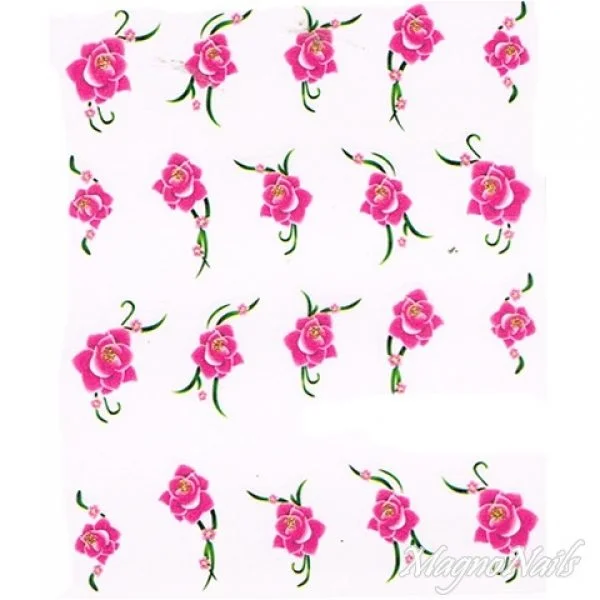 2D Nail Art One Stoke Sticker