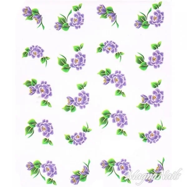 2D Nail Art One Stoke Sticker