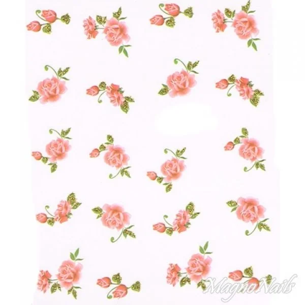 2D Nail Art One Stoke Sticker