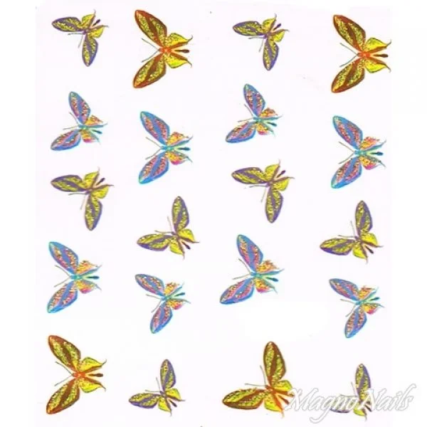 2D Nail Art One Stoke Sticker