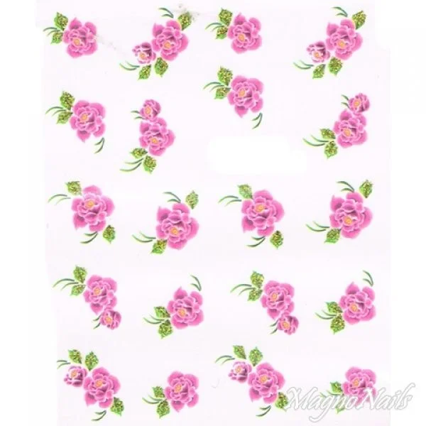 2D Nail Art One Stoke Sticker