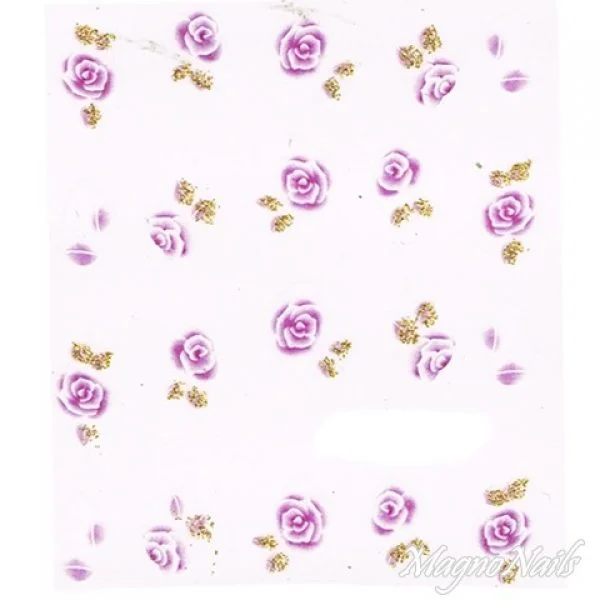 2D Nail Art One Stoke Sticker