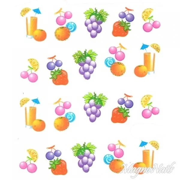 2D Nail Art One Stoke Sticker