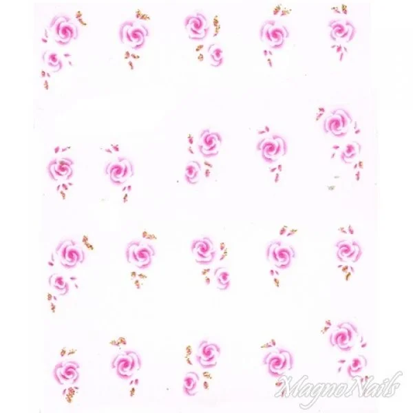 2D Nail Art One Stoke Sticker