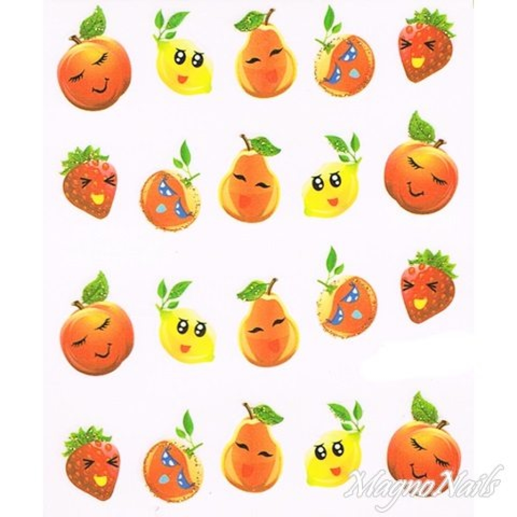 2D Nail Art One Stoke Sticker