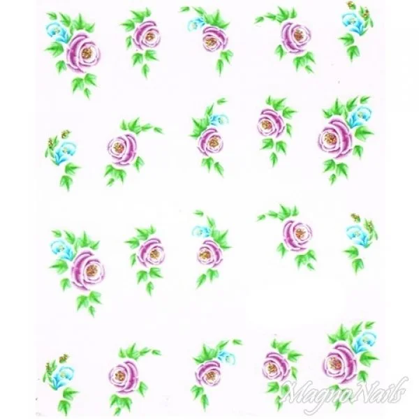 2D Nail Art One Stoke Sticker